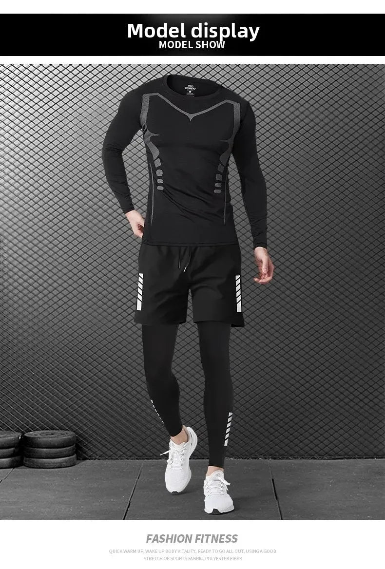 Conjunto de ropa deportiva para hombre
